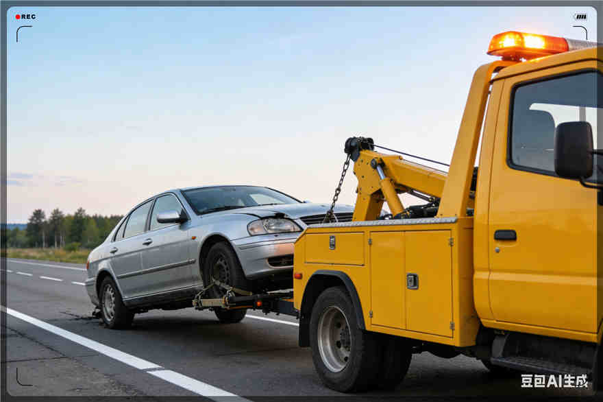 琼结拖车救援电话【案例】